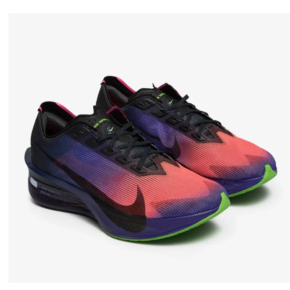 NEW NIKE ZoomX Vaporfly NEXT% 4 GLAM Dark Obsidian/purple Dynasty Size 8.5